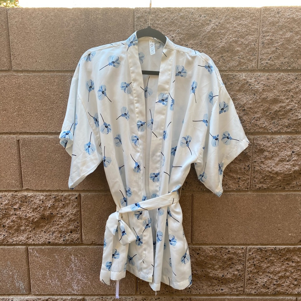 Floral Sleep Kimono